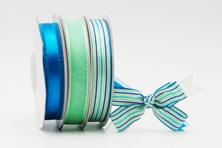 Summer Multi-Striped Sheer Ribbon Set